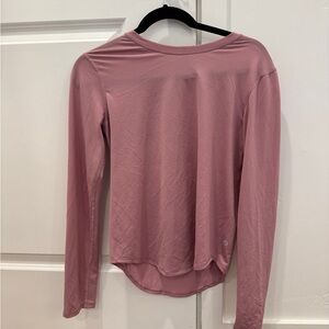 lululemon athletica Mauve training Long Sleeve Top